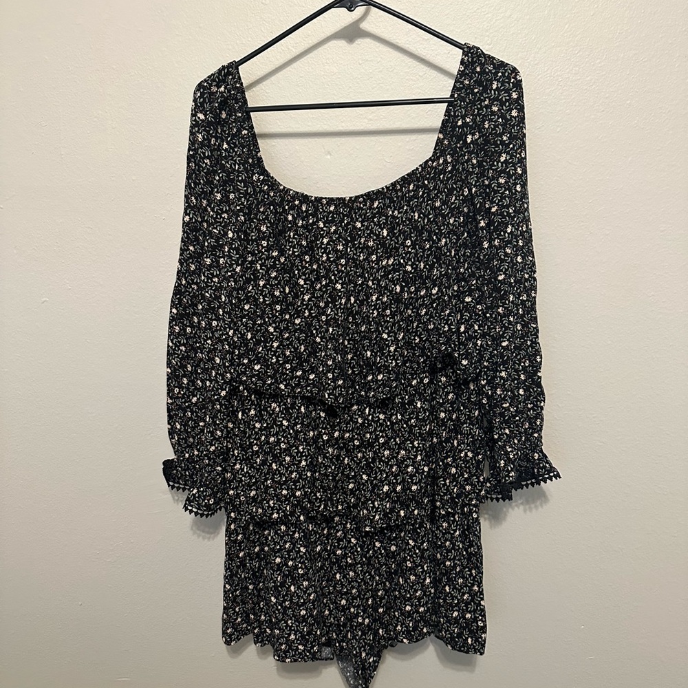 Flowy Floral Romper